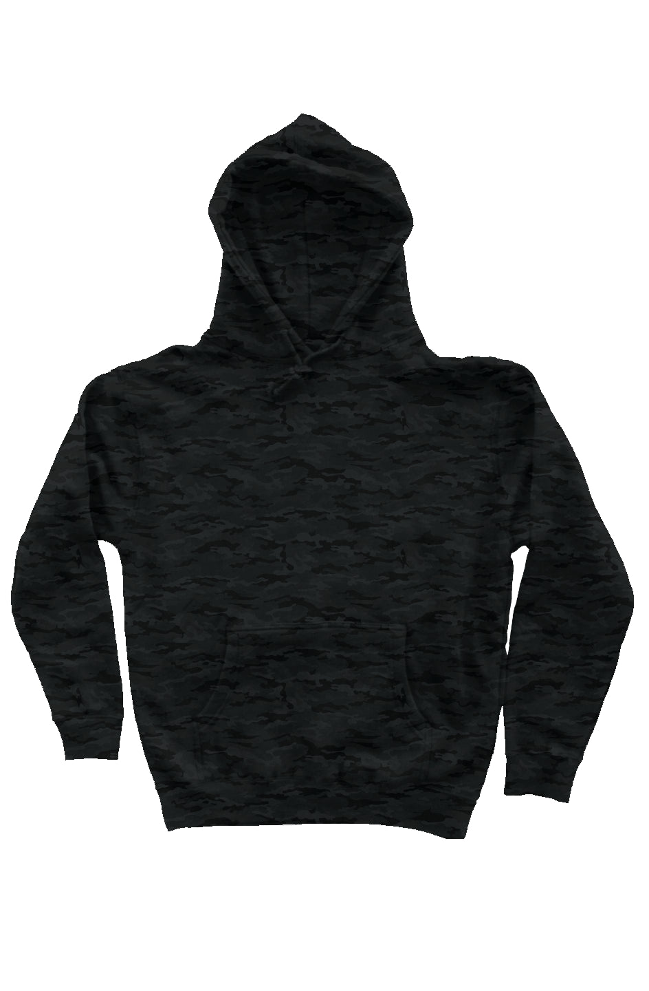 Camo Hoodie Black - Label
