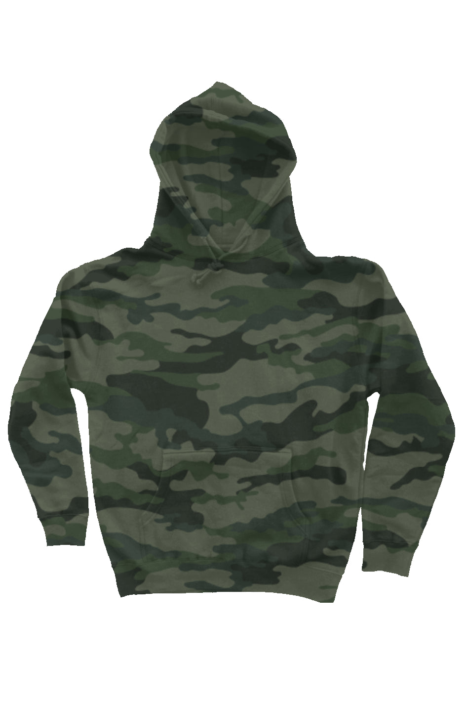 Camo Hoodie Forest - Label