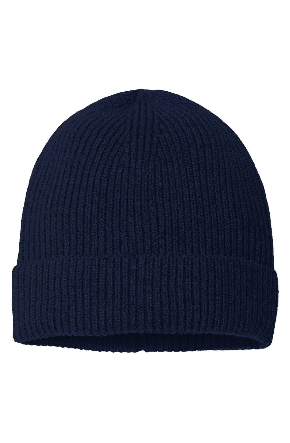 Fine Rib Knit Beanie