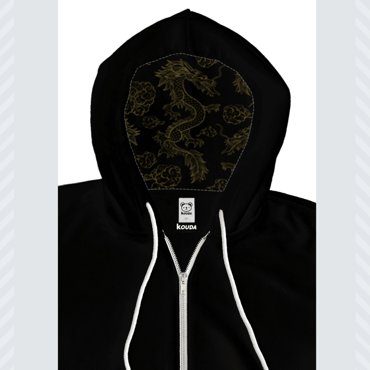 Chinese New Year - Dragon Hoodie Zip - KOUDA