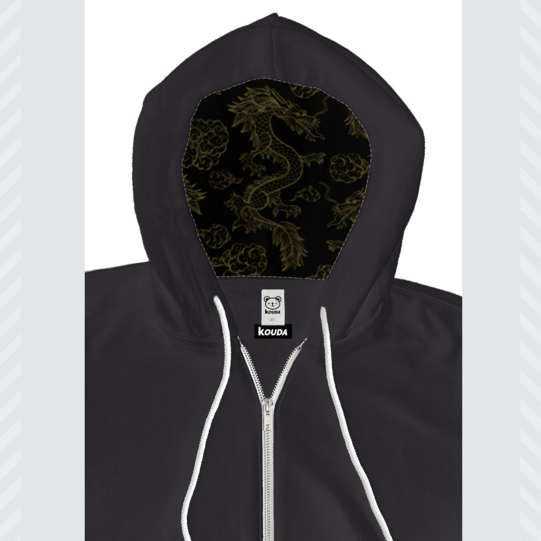 Chinese New Year - Dragon Hoodie Zip - KOUDA
