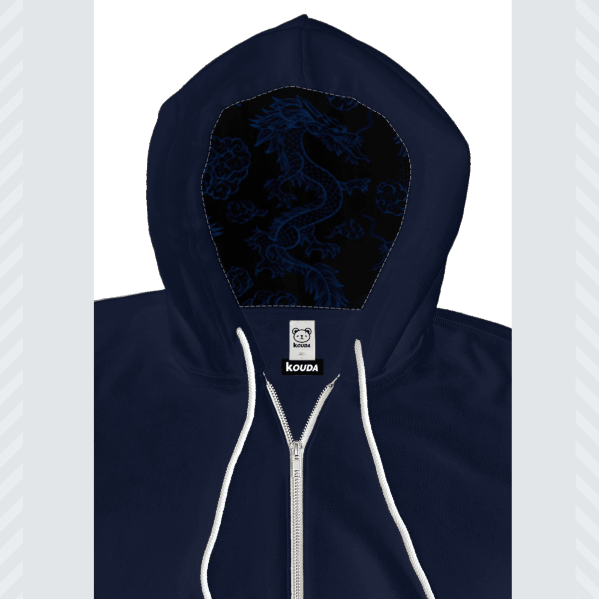 Chinese New Year - Dragon Hoodie Zip - KOUDA