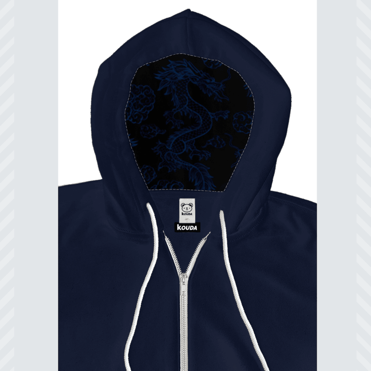 Chinese New Year - Dragon Hoodie Zip - KOUDA