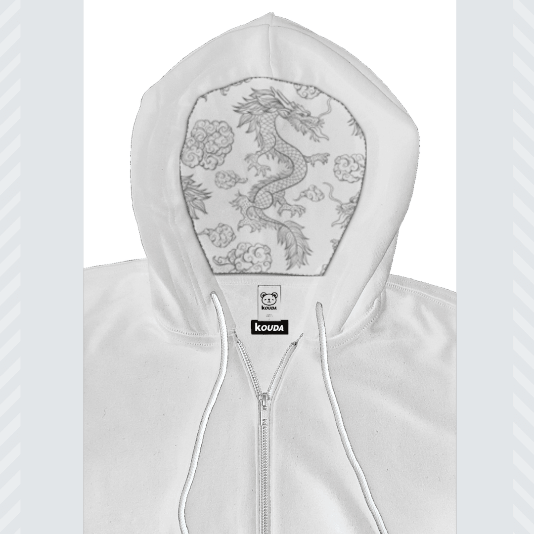 Chinese New Year - Dragon Hoodie Zip - KOUDA