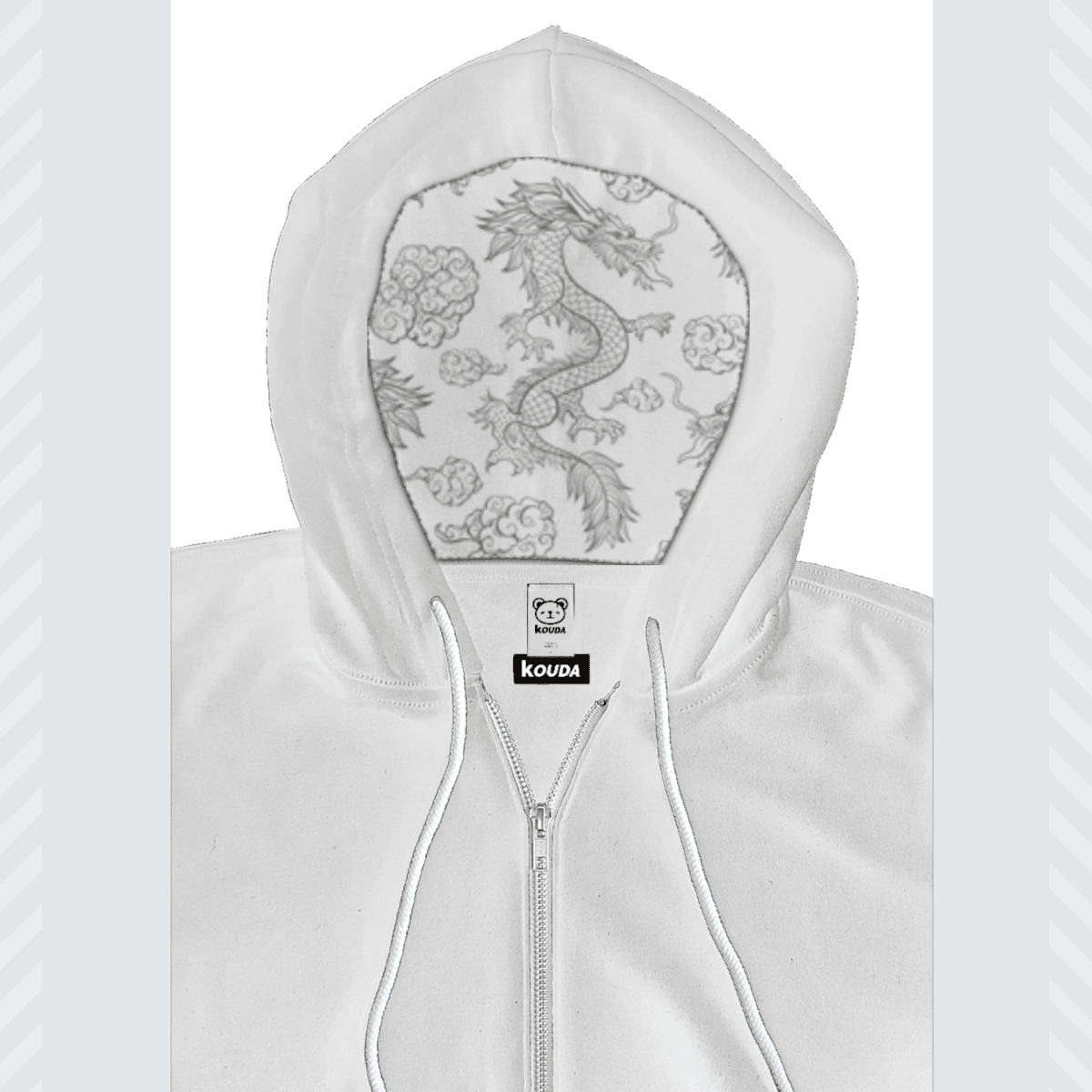 Chinese New Year - Dragon Hoodie Zip - KOUDA