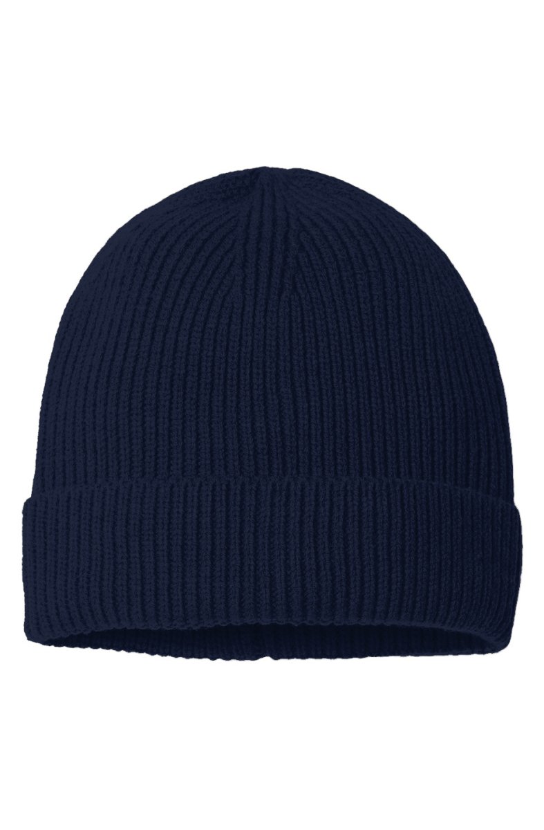 Fine Rib Knit Beanie - KOUDA