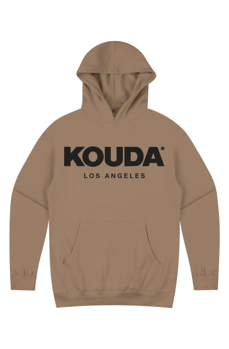 KOUDA Box Hoodie — Boxy Fit Heavyweight Pullover | White · Bone · Latte - KOUDA