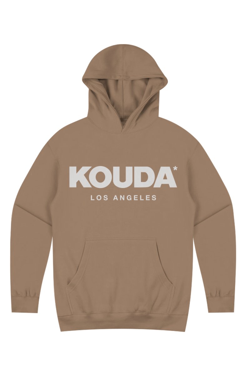 KOUDA Box Hoodie — Oversized Drop Shoulder Heavyweight Pullover - KOUDA