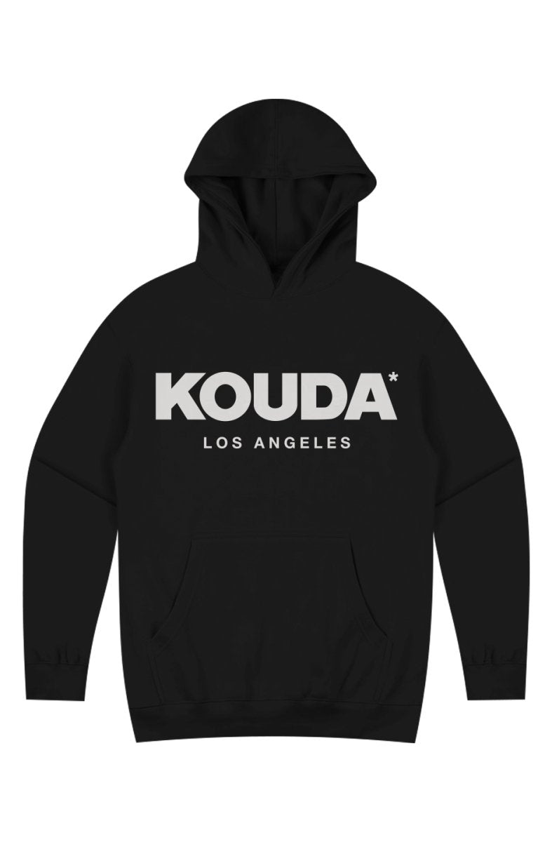 KOUDA Box Hoodie — Oversized Drop Shoulder Heavyweight Pullover - KOUDA