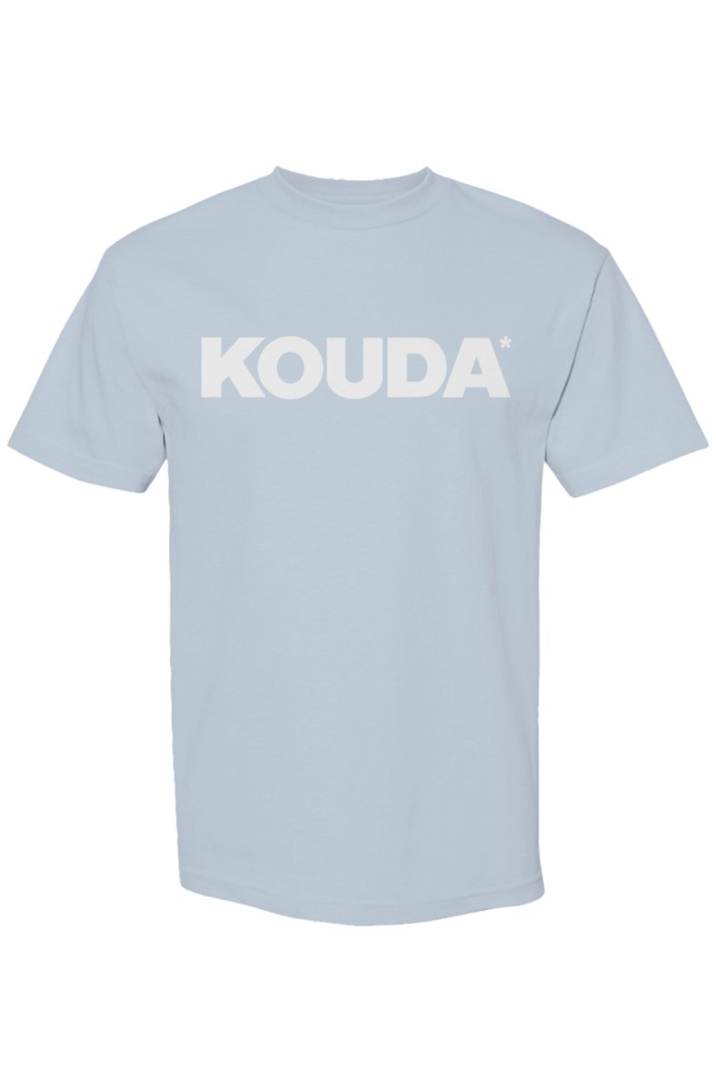 KOUDA Classic Streetwear T Shirt | Premium Street Tee | Powder Blue - KOUDA