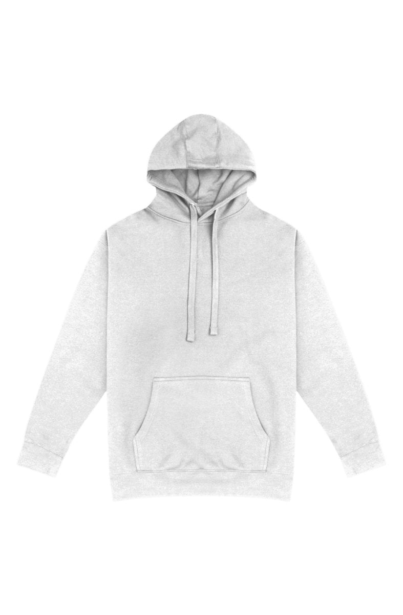 KOUDA Heavyweight Pullover Hoodie — Washed Fleece | Black · White · Charcoal · Sky Blue · Pink - KOUDA