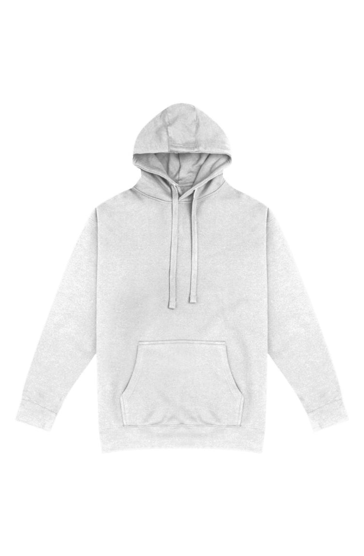 KOUDA Heavyweight Pullover Hoodie — Washed Fleece | Black · White · Charcoal · Sky Blue · Pink - KOUDA