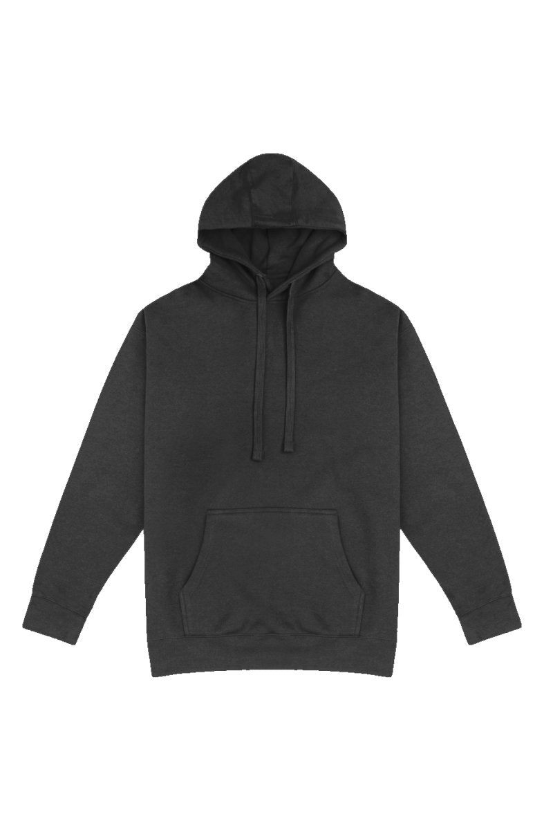 KOUDA Heavyweight Pullover Hoodie — Washed Fleece | Black · White · Charcoal · Sky Blue · Pink - KOUDA