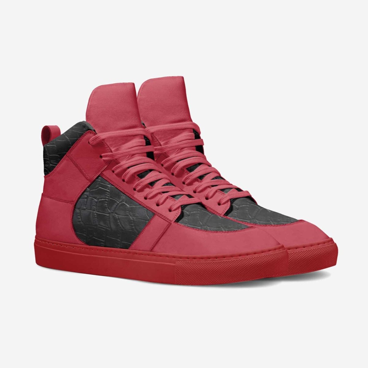 KOUDA RETRO — Handmade Italian Leather High Top - KOUDA