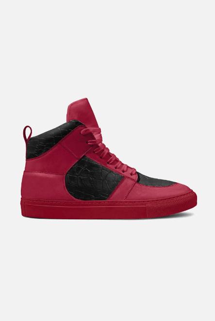 KOUDA RETRO — Handmade Italian Leather High Top - KOUDA