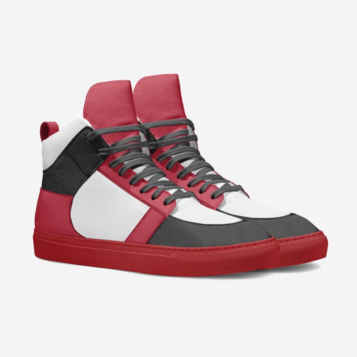 KOUDA RETRO R — Handmade Italian Leather High Top - KOUDA