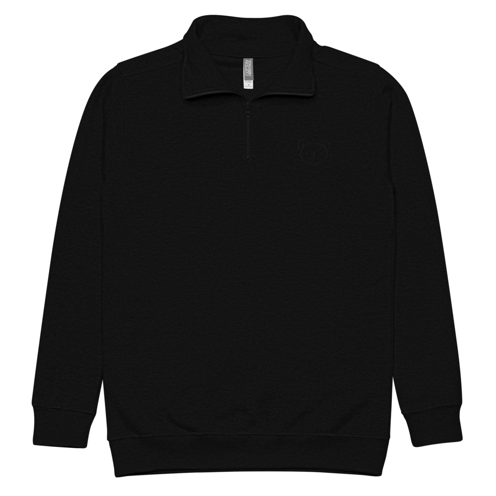 Fleece Pullover | Logo - Black