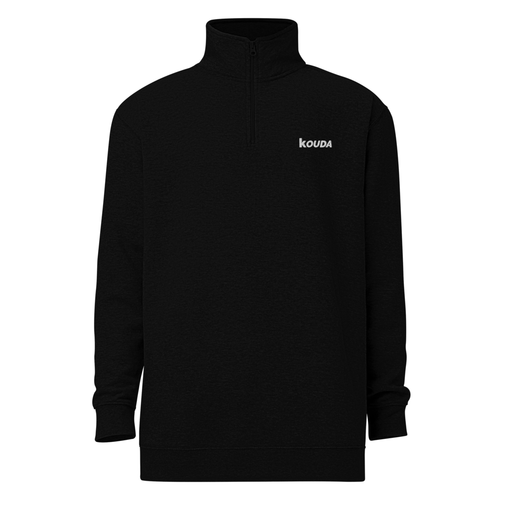 Fleece Pullover | WordMark - White