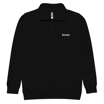 Fleece Pullover | WordMark - White