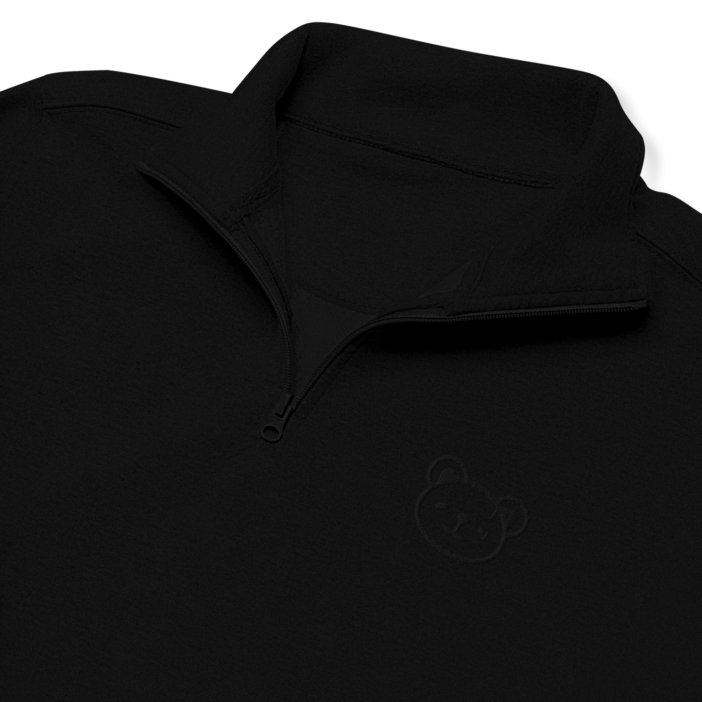 Fleece Pullover | Logo - Black