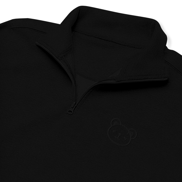 Fleece Pullover | Logo - Black