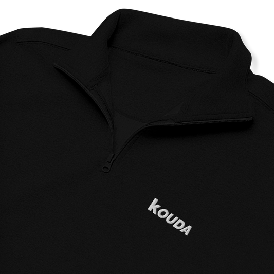 Fleece Pullover | WordMark - White