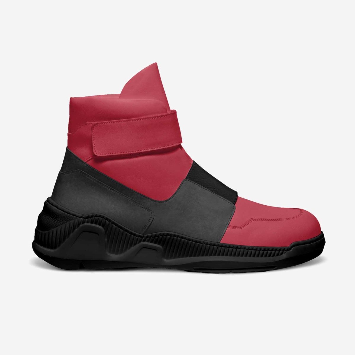 URBAN RED High Top Sneakers - KOUDA